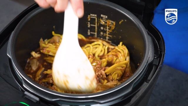 Satay Noodles | Philips All-in-One Pressure Cooker (HD2151) #PhilipsAIOCooker #Recipe смотреть онлайн