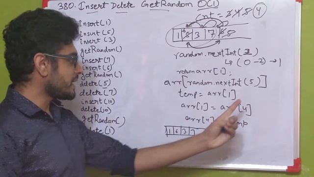 Leetcode 380 | Insert Delete GetRandom O(1) | Hash Table | Random Values смотреть онлайн