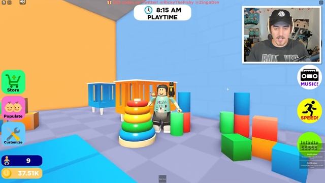 I got INFINITE BABIES in Roblox Daycare Tycoon.. смотреть онлайн