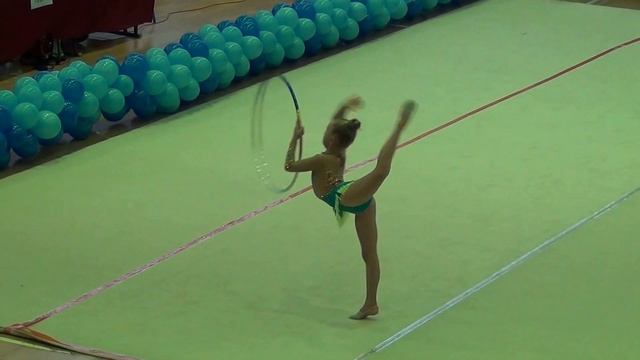 Герасимова Анастасия, обруч, 2007 "А", Ивангород смотреть онлайн