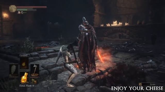 Dark Souls 3 : Overpowered "Pyro" Early (Great Chaos Fire Orb) смотреть онлайн