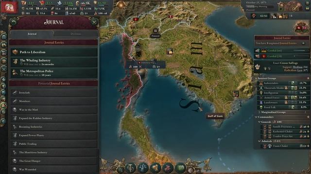 Victoria 3 | Siam | Ep12: Singapore смотреть онлайн