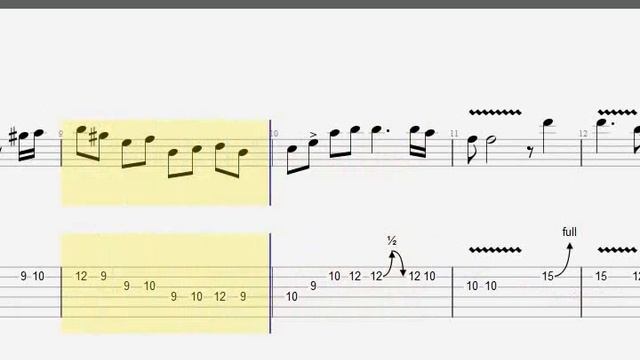 Как играть соло песни «Волкодав» - медленно 50bpm смотреть онлайн