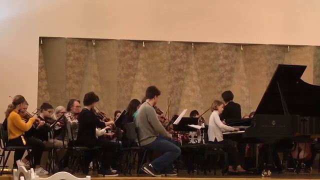Концерт Гайдна в исполнении учащихся музыкальной школы им Алексеева смотреть онлайн