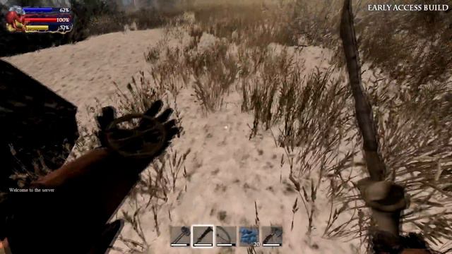 Savage Lands - особенности стрельбы из лука, охота на оленей смотреть онлайн