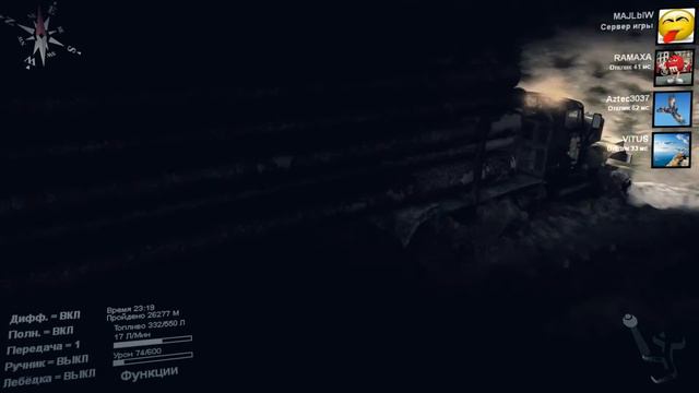 SpinTires - карта "B-1" пройдено #29 смотреть онлайн