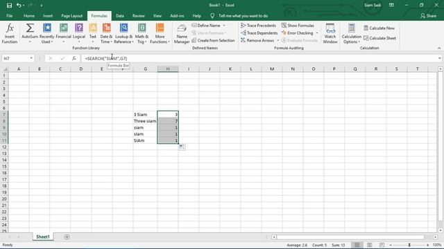 Use of Search function in excel | Bangla| #22 смотреть онлайн