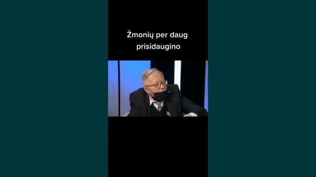 Vytautas Lansbergis: senovinė išmintis - žmonių per daug prisidaugino смотреть онлайн