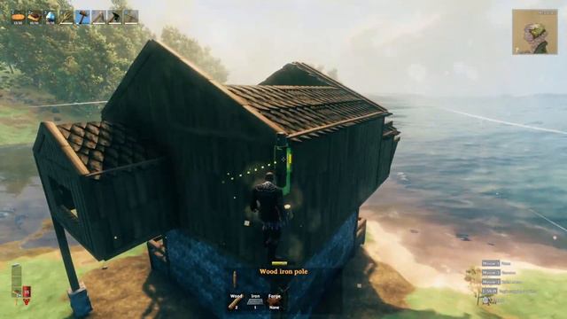 Valheim Building A stone and Wood House (Concept Build) смотреть онлайн