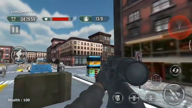 Army Anti - Terrorism Sniper Strike Swat Shooter #4 | Unlock Sniper | Android Gameplay смотреть онлайн