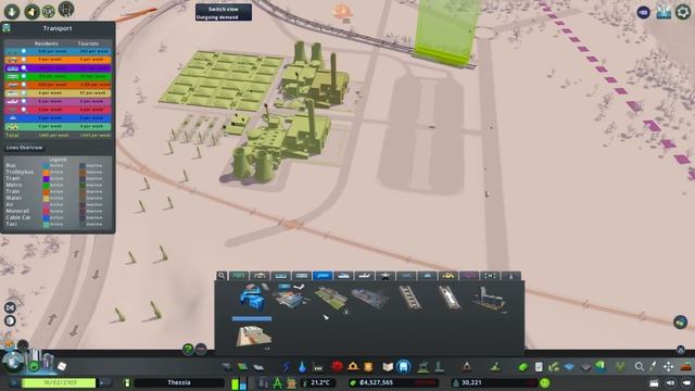 Finally Building A COAL Power Plant In Cities Skylines! | Thessia смотреть онлайн