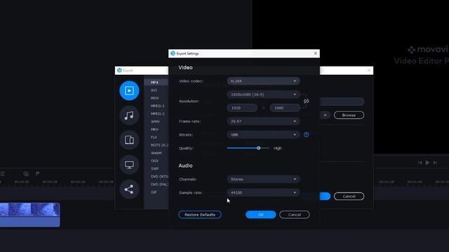 Best Export Settings for Youtube | Movavi Video Editor Plus смотреть онлайн