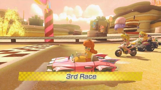 Mario Kart 8 Grand Prix Walkthrough Part 1 - 50cc Mushroom Cup (3 Star Rank) смотреть онлайн