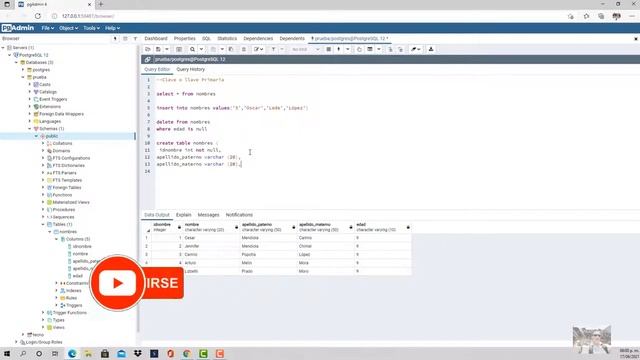Clave o Llave Primaria Primary Key - PostgreSQL #13 смотреть онлайн