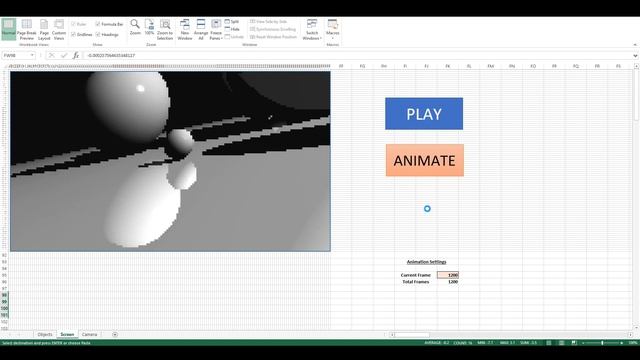 Raytracing - in Excel!! смотреть онлайн