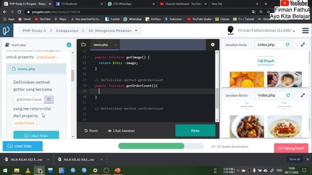 #36 Mengelola Pesanan di PHP смотреть онлайн