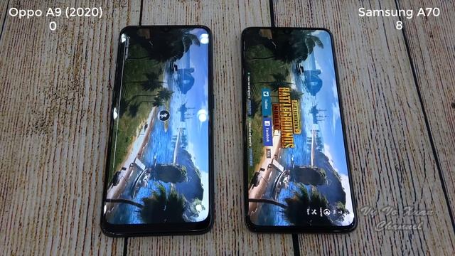 Oppo A9 (2020) vs Samsung Galaxy A70 | SpeedTest and Camera comparison смотреть онлайн