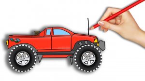 Изучаем ЦВЕТА вместе с Машинками МОНСТР ТРАК - обучающее видео