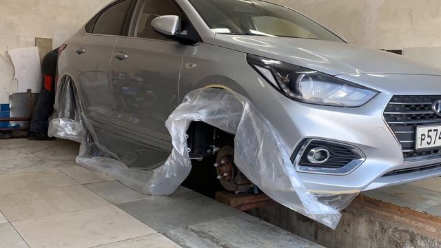Антикор Hyundai Solaris 2021 смотреть онлайн