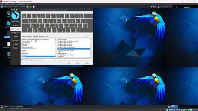Install Parrot OS 5.3 in VirtualBox смотреть онлайн