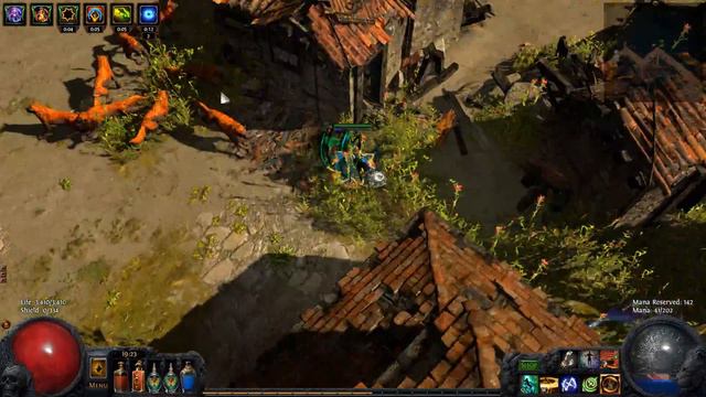 Path of Exile COC Discharge lvl 65 смотреть онлайн