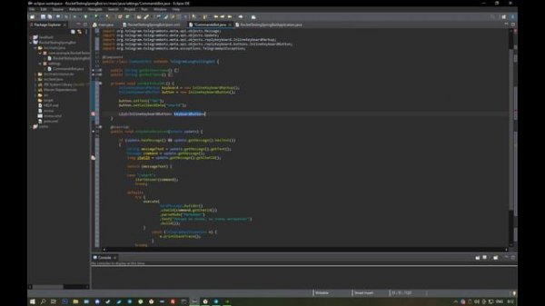 Создание Telegram Bot на Java и деплой на сервер  Spring  Maven  VDS