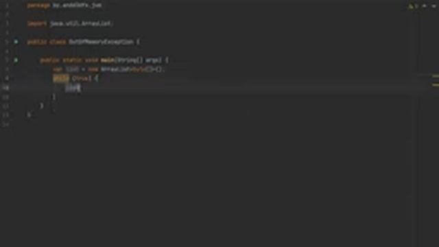 Роняем JVM (2 решения) смотреть онлайн