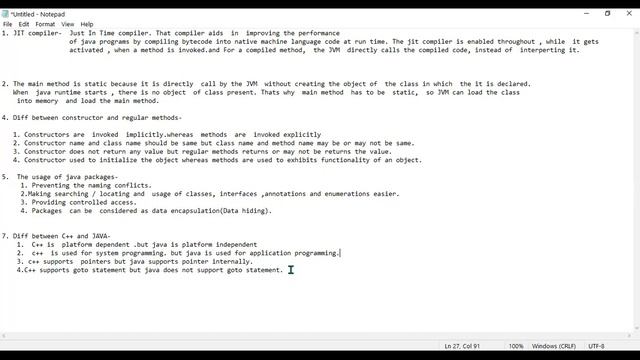 Java Training Session 4 of Team 17 | PCS Global | as on 3rd Feb 22 смотреть онлайн