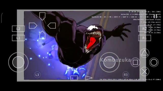 Ultimate Spider-Man: Limited Edition Gameplay On AetherSX2 PS2 Emulator Android смотреть онлайн