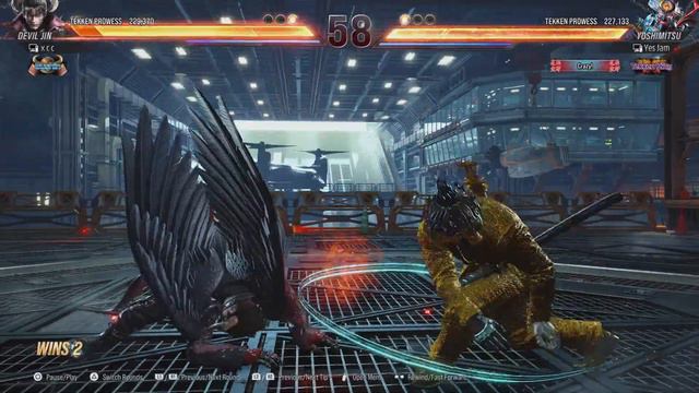 Tekken 8 High Level Match | xcc (Devil Jin) vs Eyemusician (Yoshimitsu) смотреть онлайн