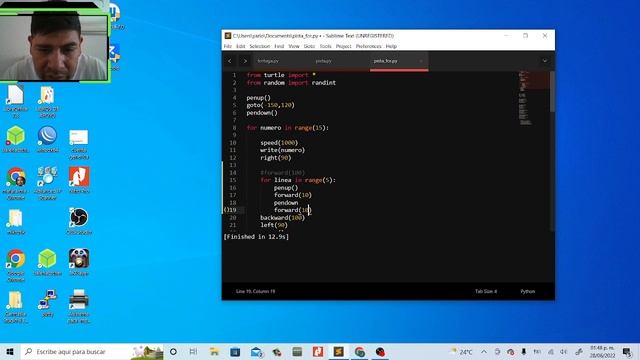 python for in for смотреть онлайн
