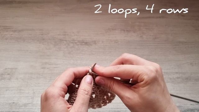 Ажурный, секционный узор спицами❤️?knitting pattern. смотреть онлайн