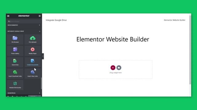 How to Use Integrate Google Drive With Elementor Website Builder смотреть онлайн