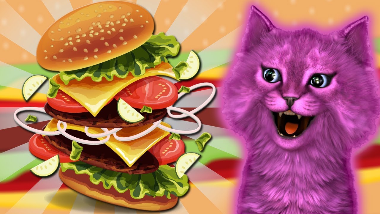 ГОТОВИМ БУРГЕРЫ с КОТЕНКОМ АБИ ИГРА для ДЕТЕЙ и МАЛЫШЕЙ #85 смотреть онлайн