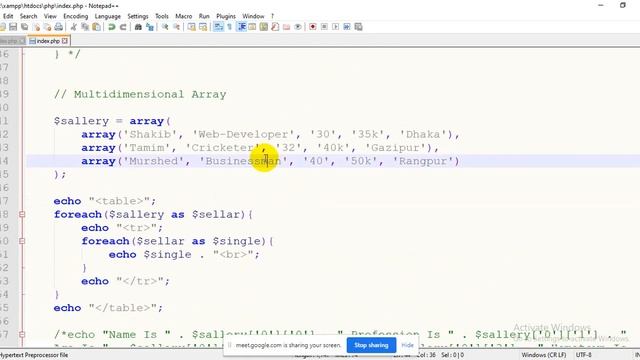 Class 23 - LEDP | Batch-330th Web Design & Development | Php смотреть онлайн