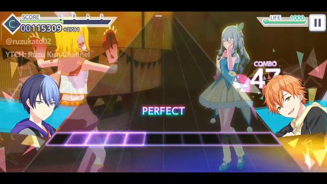 Project Sekai Colorful Stage ft. Hatsune Miku - 3 Easy FC (Demo) Gameplay (Ruzu Kun's Gameplay) смотреть онлайн