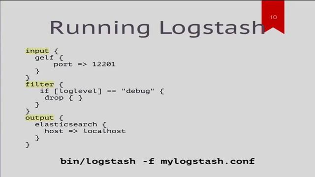 log everything with logstash and elasticsearch смотреть онлайн