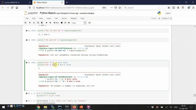 Quantitative Biological Research with Python - Lesson 1, TA 4/4 - Introduction & Basics смотреть онлайн