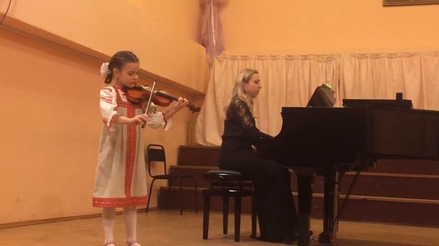 Отчёт струн.отдела16.03.2017Софья.Яншинов "Вариации Красный сарафан " смотреть онлайн