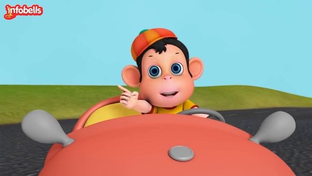 Bandar Mama Pahan Pajama - Monkey Songs Collection | Hindi Rhymes for Children | Infobells смотреть онлайн
