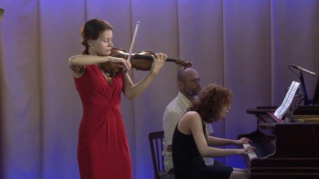 L.v. Beethoven sonata 4 mv.1 Skobeleva G. , Tamarkina Anna смотреть онлайн
