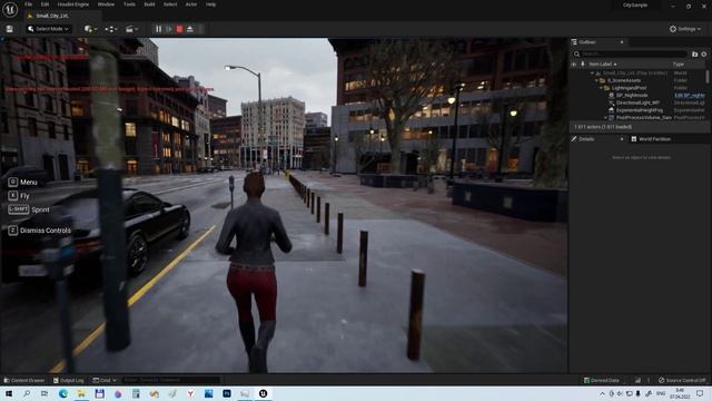 Обзор City Sample на Unreal Engine 5 смотреть онлайн
