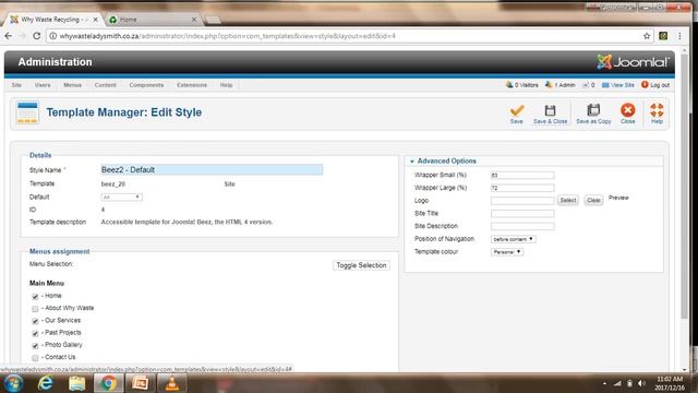 Joomla 2.5 - How To Change the Banner and Logo on a Joomla Template смотреть онлайн