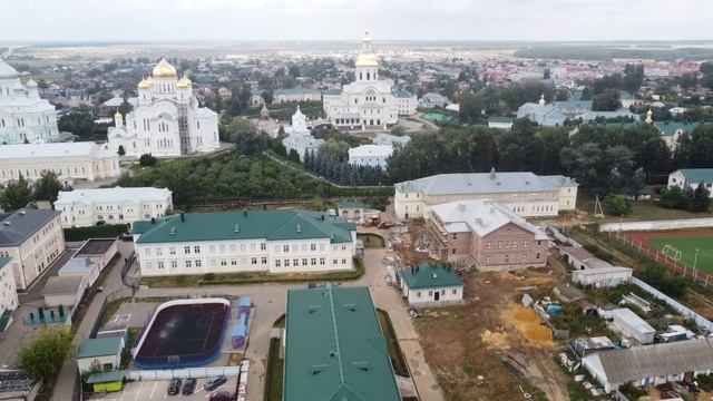 Дивеево Aero-Самый Крупный Женский Монастырь в России смотреть онлайн