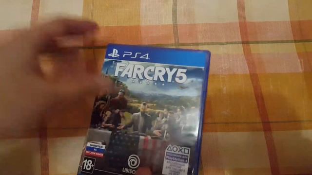 Распаковка игры на PS4 Far cry 5 смотреть онлайн