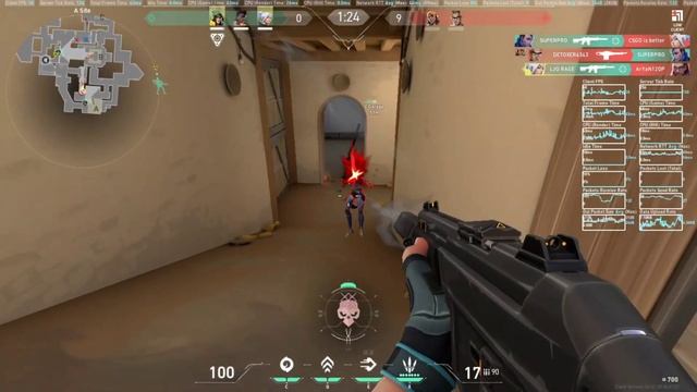 300 level ka player valorant mein ? [ CS GO is better] ?noob #valorant смотреть онлайн