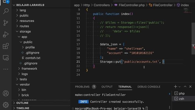 Laravel 9 : Simple penggunaan Storage Filesystem смотреть онлайн