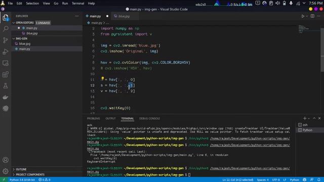 How GIMP or Photoshop applies color effects on an image? | OpenCV | Python смотреть онлайн