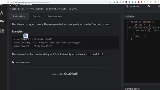 PASV: Решаем задачи JavaScript. Codewars: Mumbling смотреть онлайн