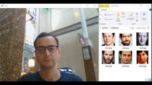 Real Time Face Recognition with Google FaceNet in Python (Keras + TensorFlow + OpenCV) смотреть онлайн